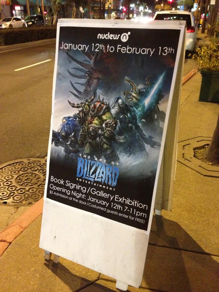 Blizzplanet: Gallery Nucleus Art of Blizzard Entertainment Book Exhibition Photos