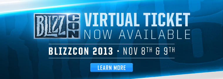 Bring BlizzCon to You with the BlizzCon 2013 Virtual Ticket – DirecTV