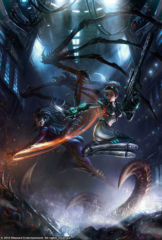 Sons of the Storm July 2013 Update – StarCraft II: Heart of the Swarm Concept Art & DC Comics StarCraft Graphic Novel