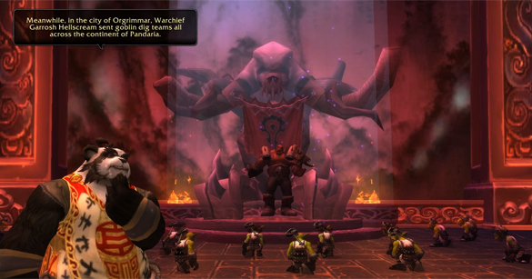 The Warchief and the Darkness – Patch 5.3 Escalation – Scenario: Dark Heart of Pandaria