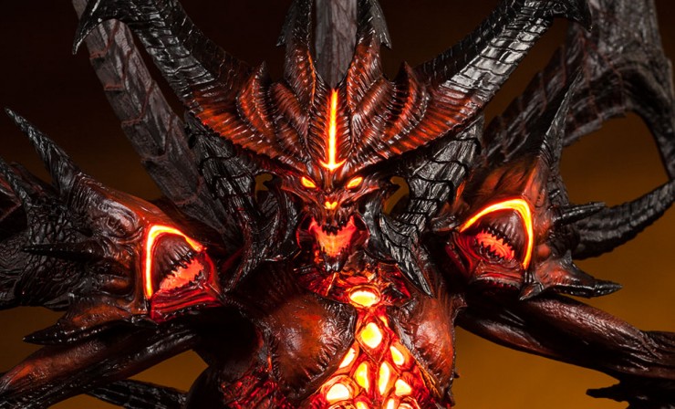 Sideshow Collectibles Diablo Polystone Statue Gets New Light System Update