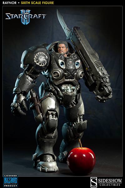 Sideshow StarCraft II Raynor – Terran Space Marine Sixth Scale Figure Pre-Order Available