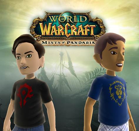 Blizzplanet Giveaway – Horde & Alliance Shirts for your XBox Live Character