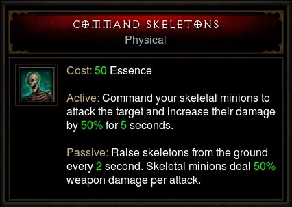 command skeletons