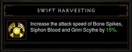 swift harvesting