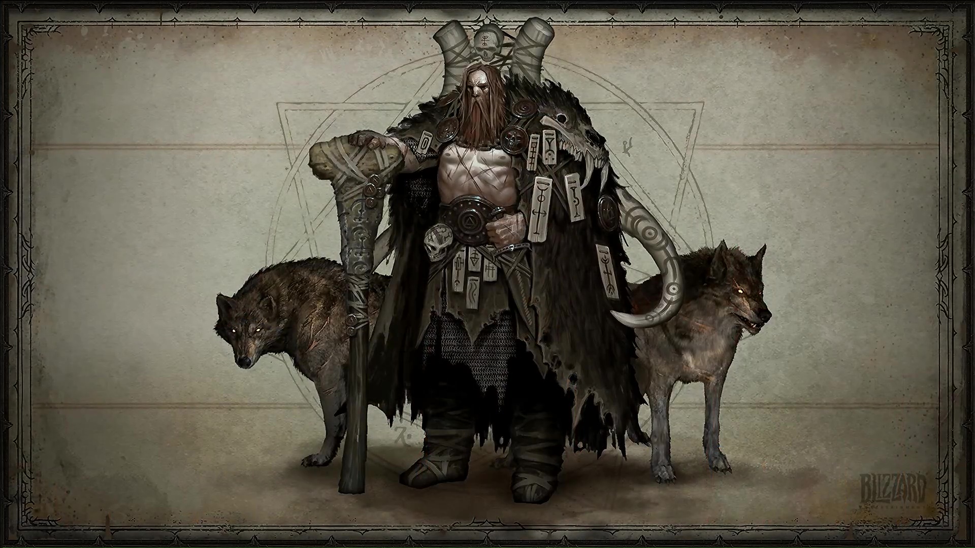 Diablo 4 druid concept art
