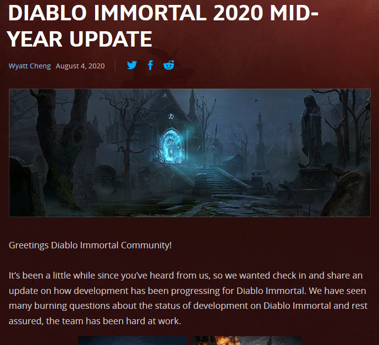 Diablo Immortal Patch Notes and Updates 