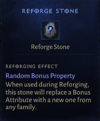 Reforge Stone