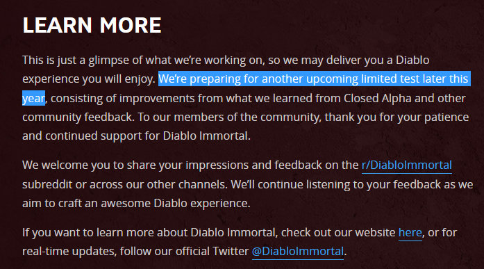 Diablo Immortal : r/nreal