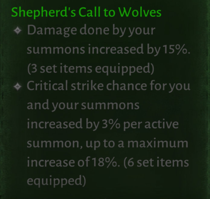 Shepherd's Call to Wolves