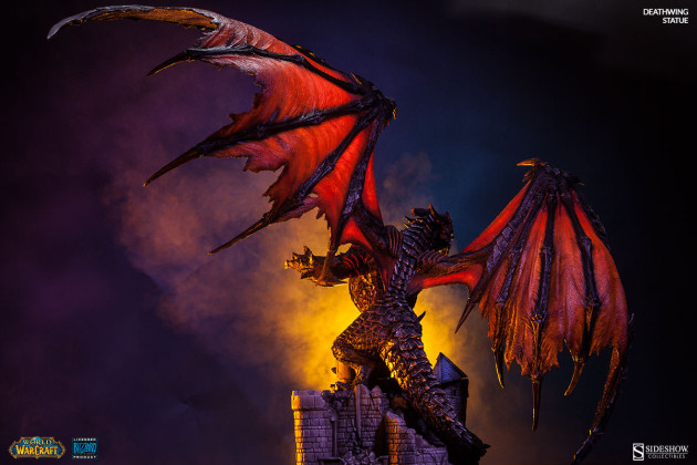 World of Warcraft Deathwing Polystone Statue