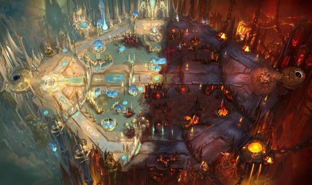 Heaven vs Hell map Heroes of the Storm