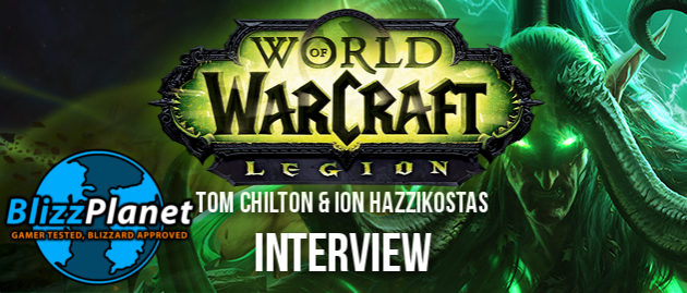 Gamescom 2015 World of Warcraft : Legion interview with Tom Chilton & Ion Hazzikostas