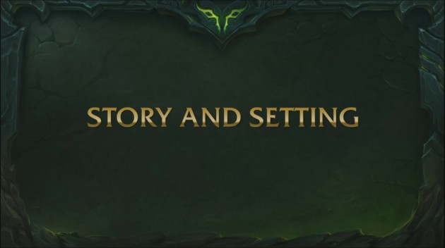 GamesCom 2015 World of Warcraft: Legion Story and Setting Transcript