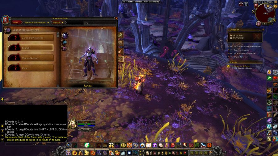 Seat of the Triumvirate The Crest of Knowledge Patch 7.3