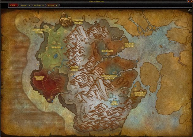 drustvar map