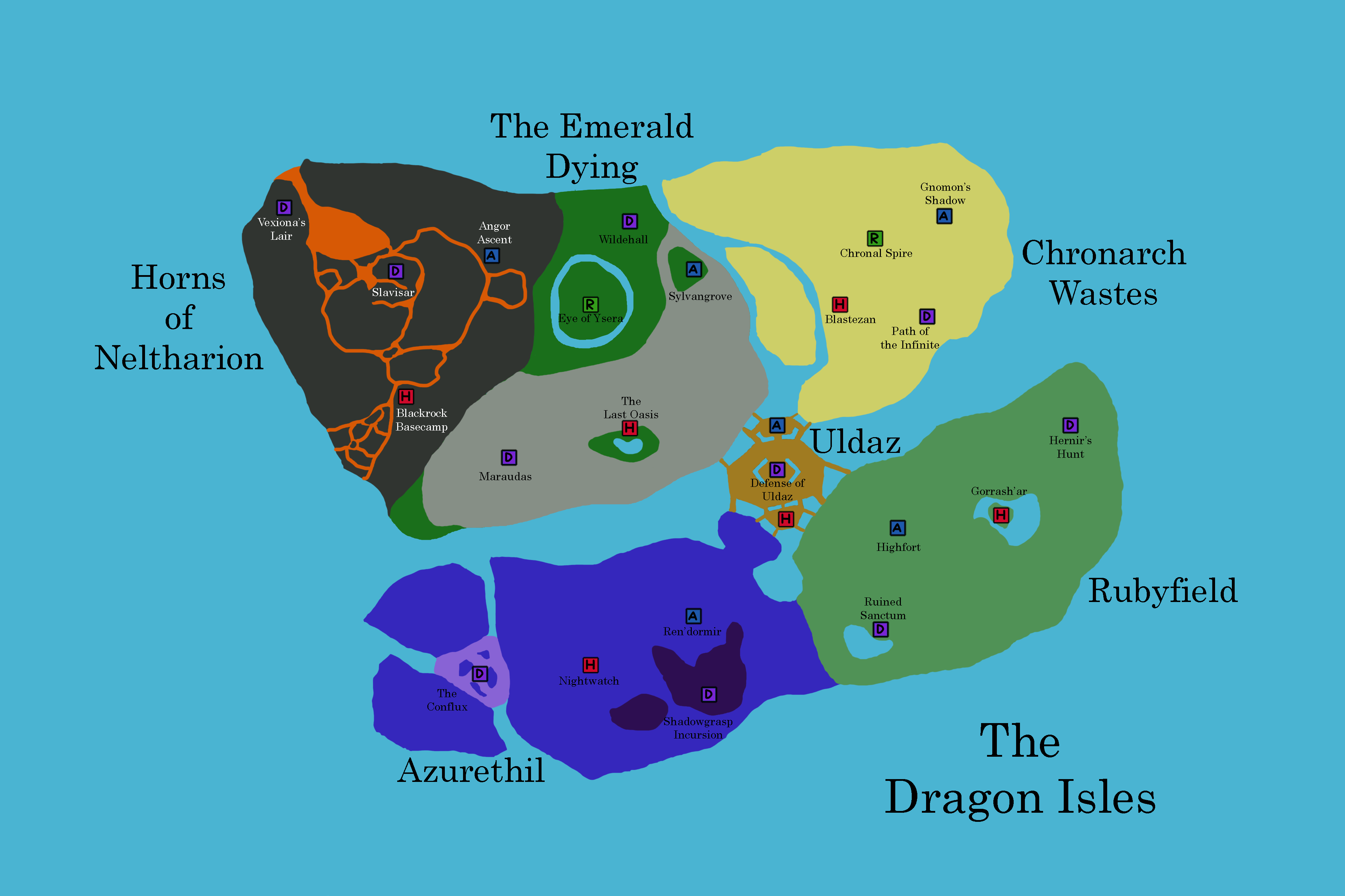 Dragon Isles Expansion Concept