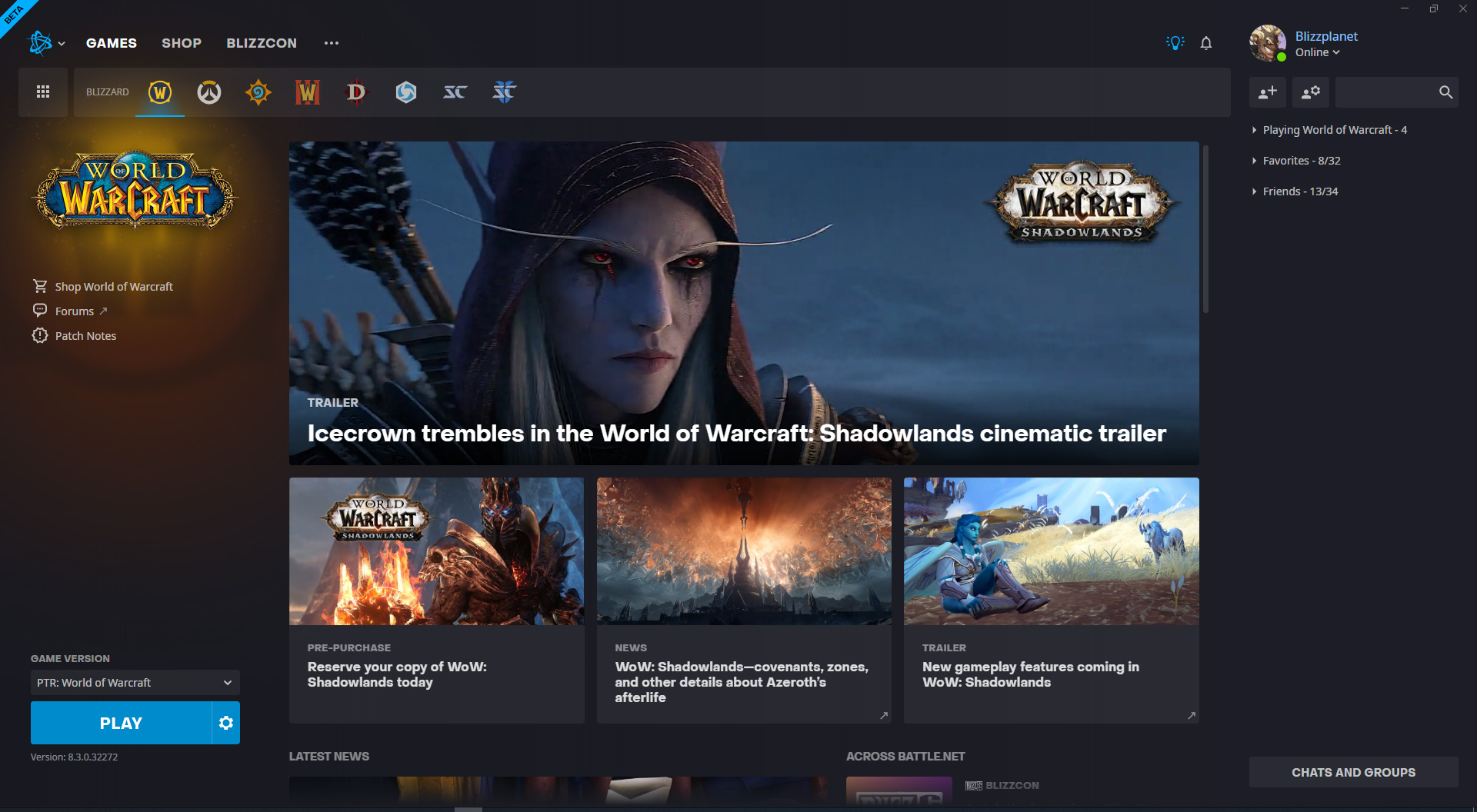 New Battle.net App Beta — All News — Blizzard News