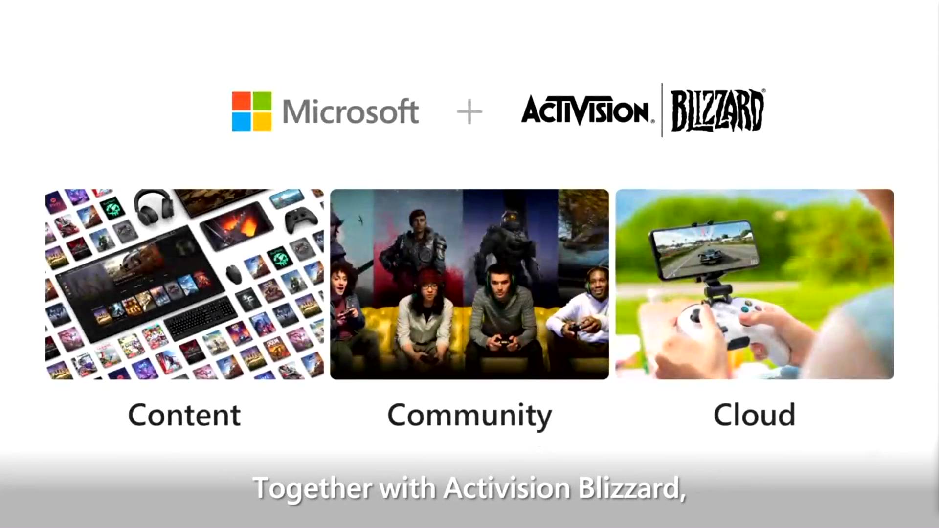 Activision Blizzard IPs included in Microsoft acquisition