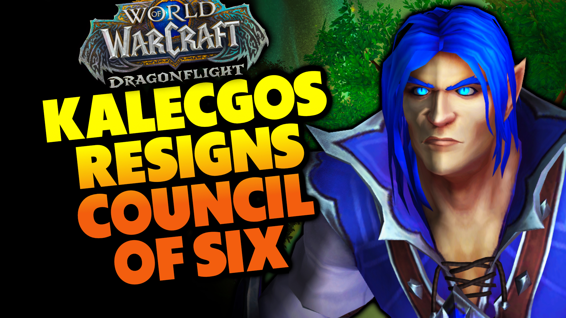 Kalecgos resigns the Council of Six