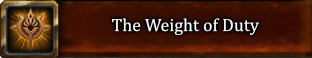 The Weight of Duty