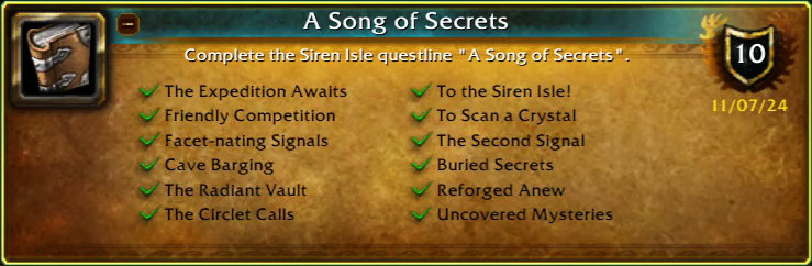 A Song of Secrets