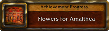 flowers for amalthea achievement