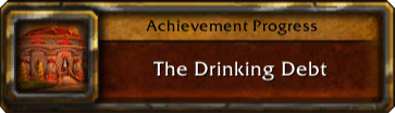 the drinking debt achievement