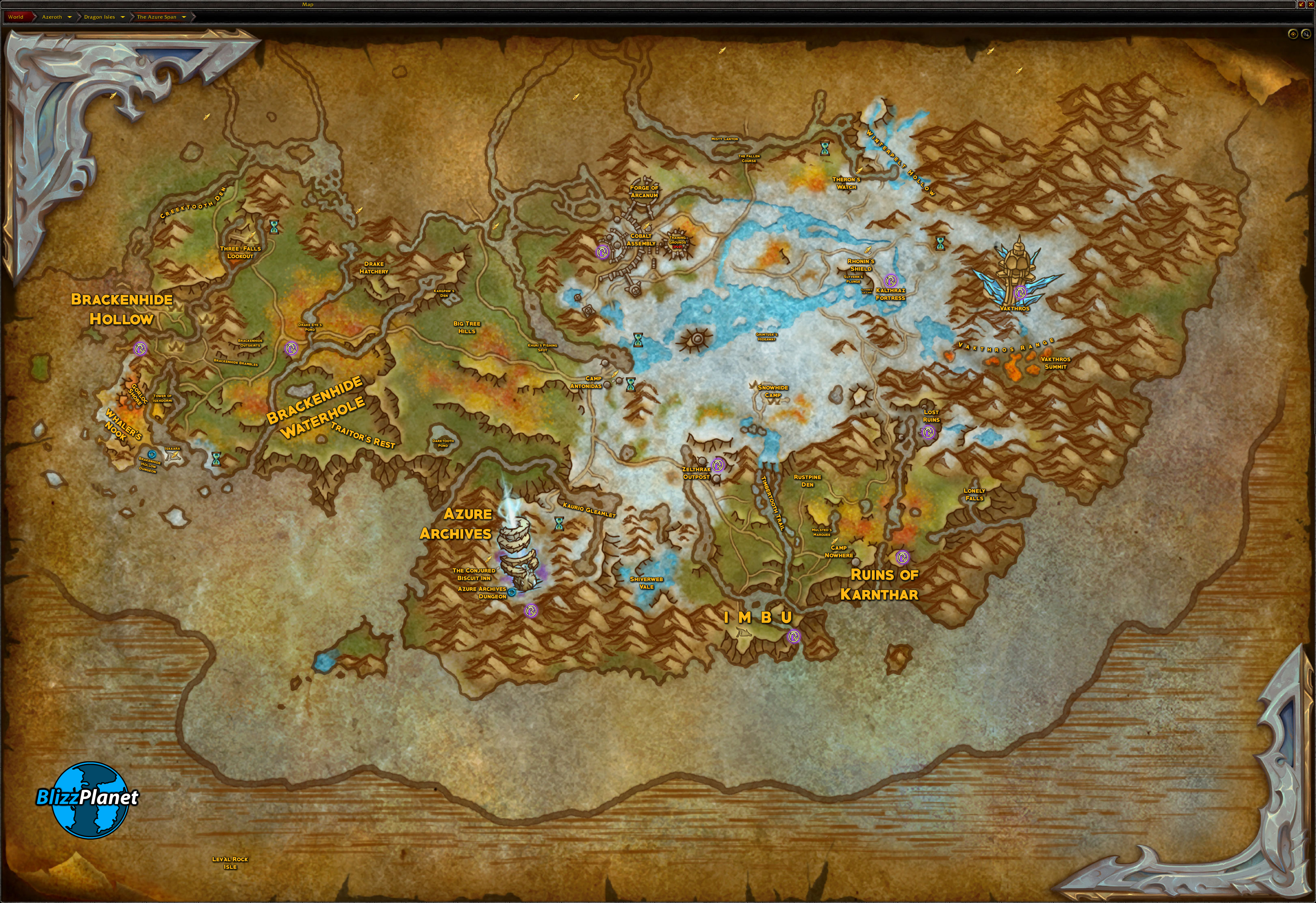 Берега пробуждения. Варкрафт драконьи острова. World of Warcraft Dragonflight карта. Драконьи острова ВОВ карта. Карта Азерот драконьи острова.
