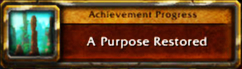A Purpose Restored achievement