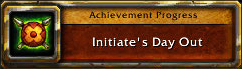 Initiate's Day Out achievement