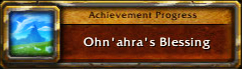 Ohn'ahra's Blessing achievement