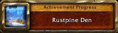 Rustpine Den achievement