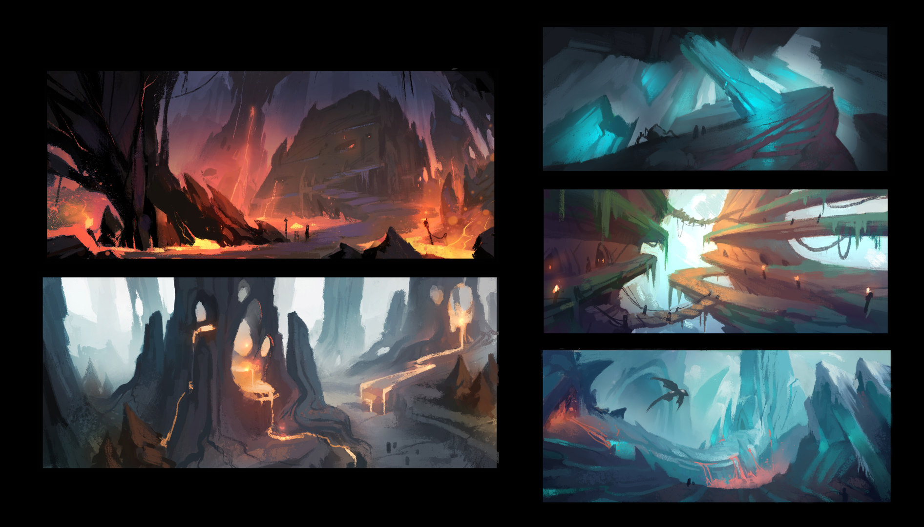 Zaralek Cavern Biome Thumbnails